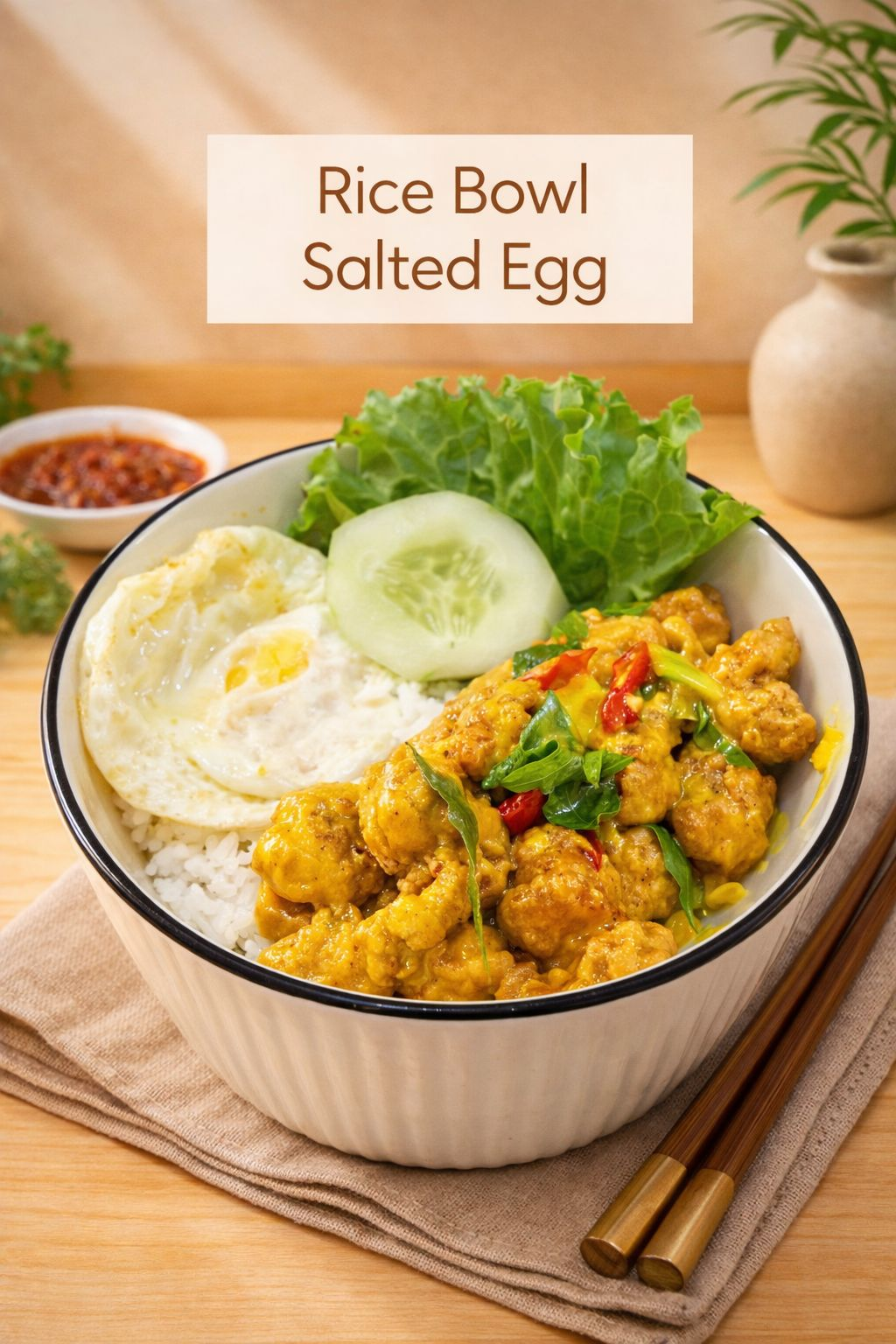Rice Bowl Salted Egg